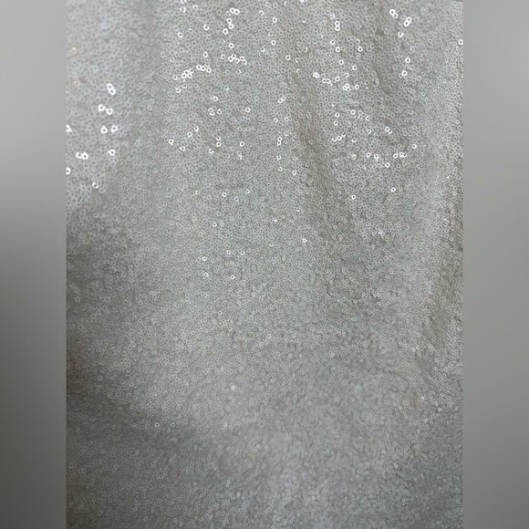 Lane Bryant cream and white Sequin Tank Topsize 18/20. - Picture 4 of 5